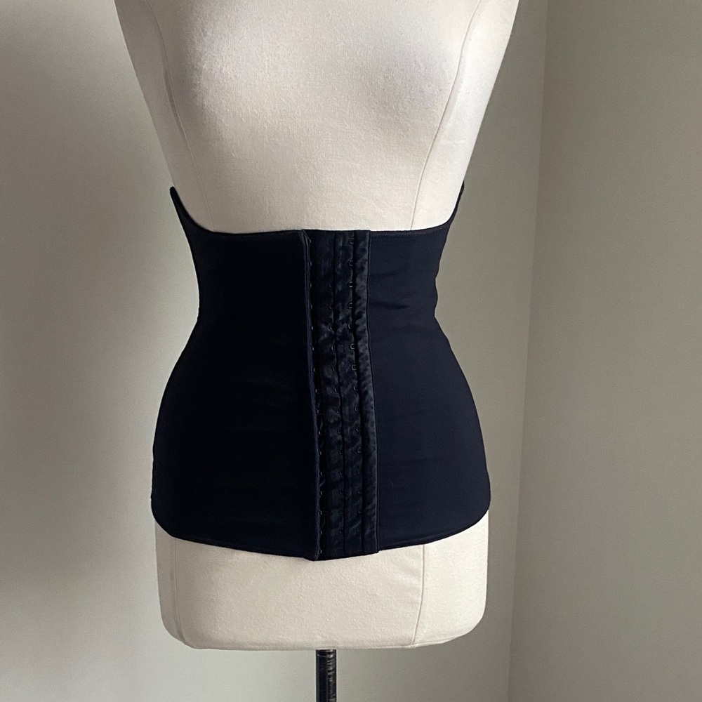 LEONISA Waist Trainer Womens Sz LG Black